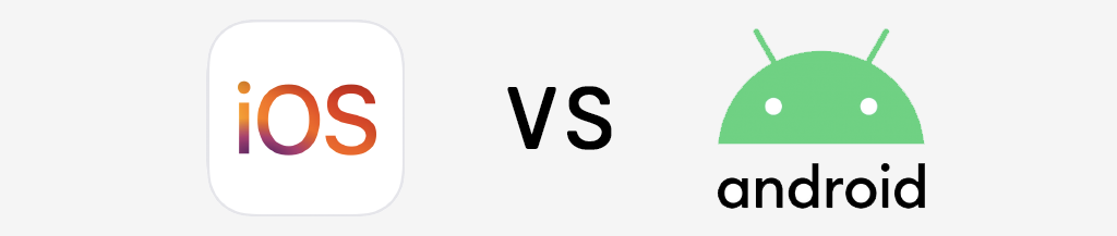 iOS vs Android logos