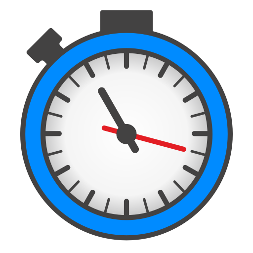 Stopwatch icon cutout