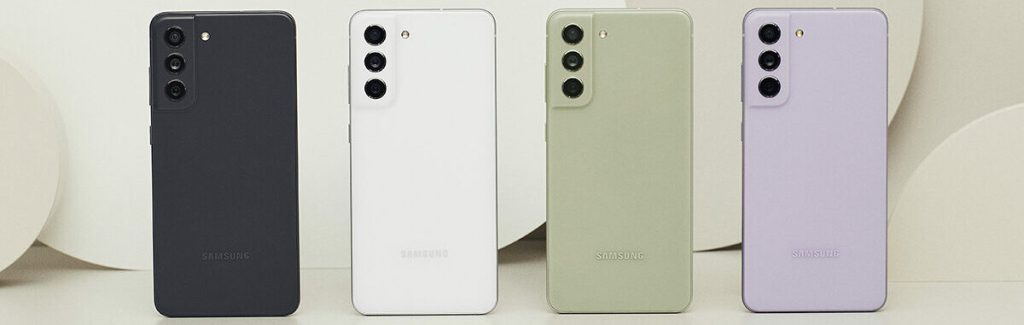 Samsung Galaxy S21 FE launch all colours