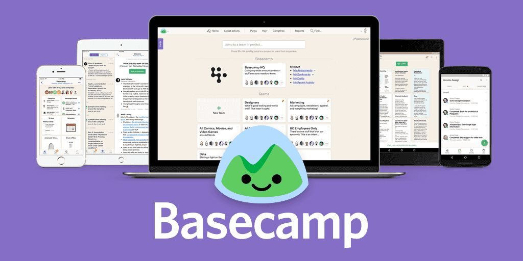 Basecamp team app for work