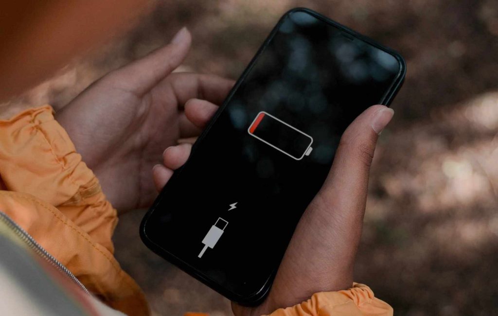 iPhone user checks battery health to speed up slow mobile phone