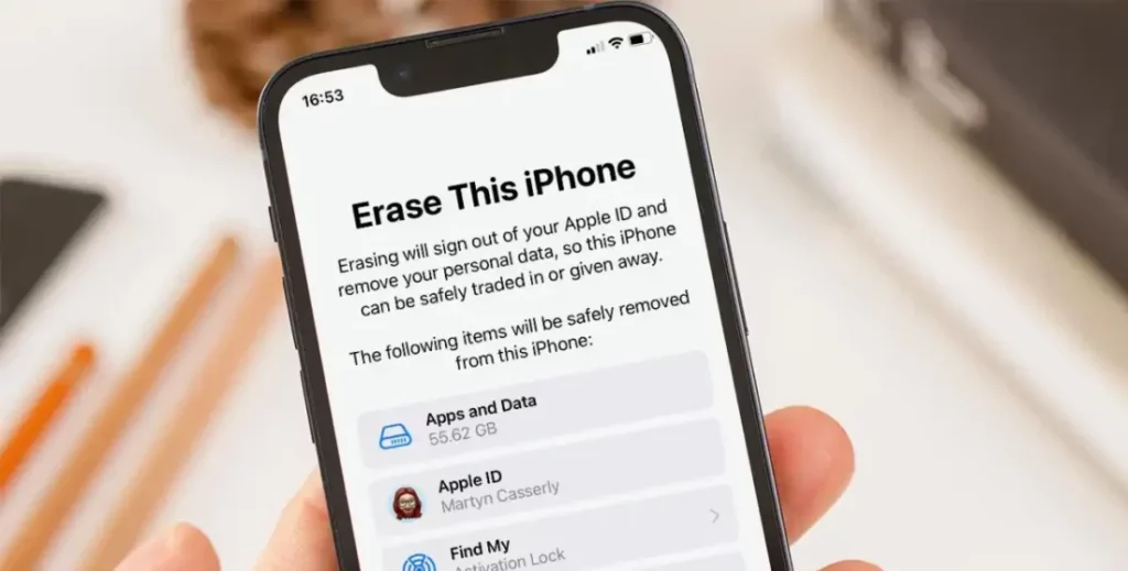 Erase this iPhone how to factory reset