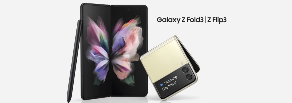 Samsung Galaxy Z Flip3 and ZFold3