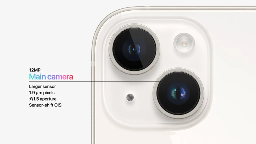 New Apple iPhone 14 Plus camera specifications vs Pro