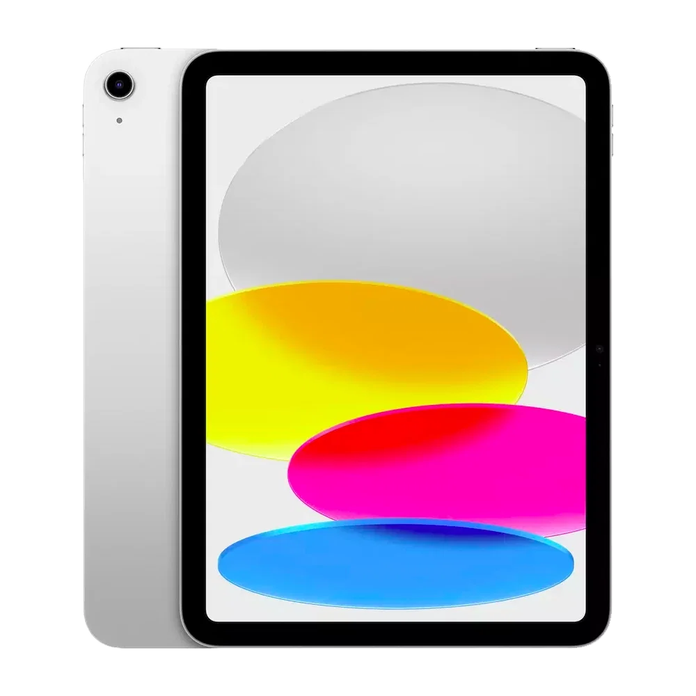 Cutout of Silver Apple iPad 2022 for business contract