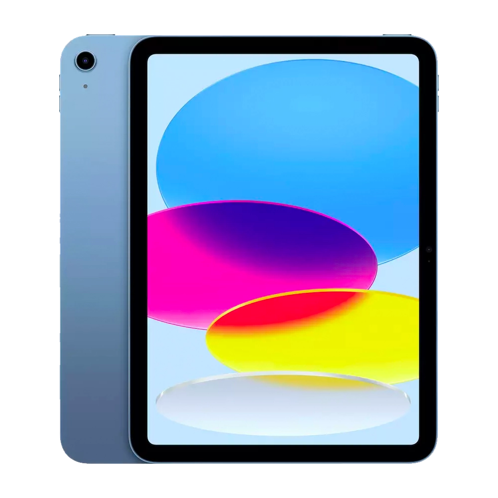 Cutout of Blue Apple iPad 10.9" 2022 for business contract