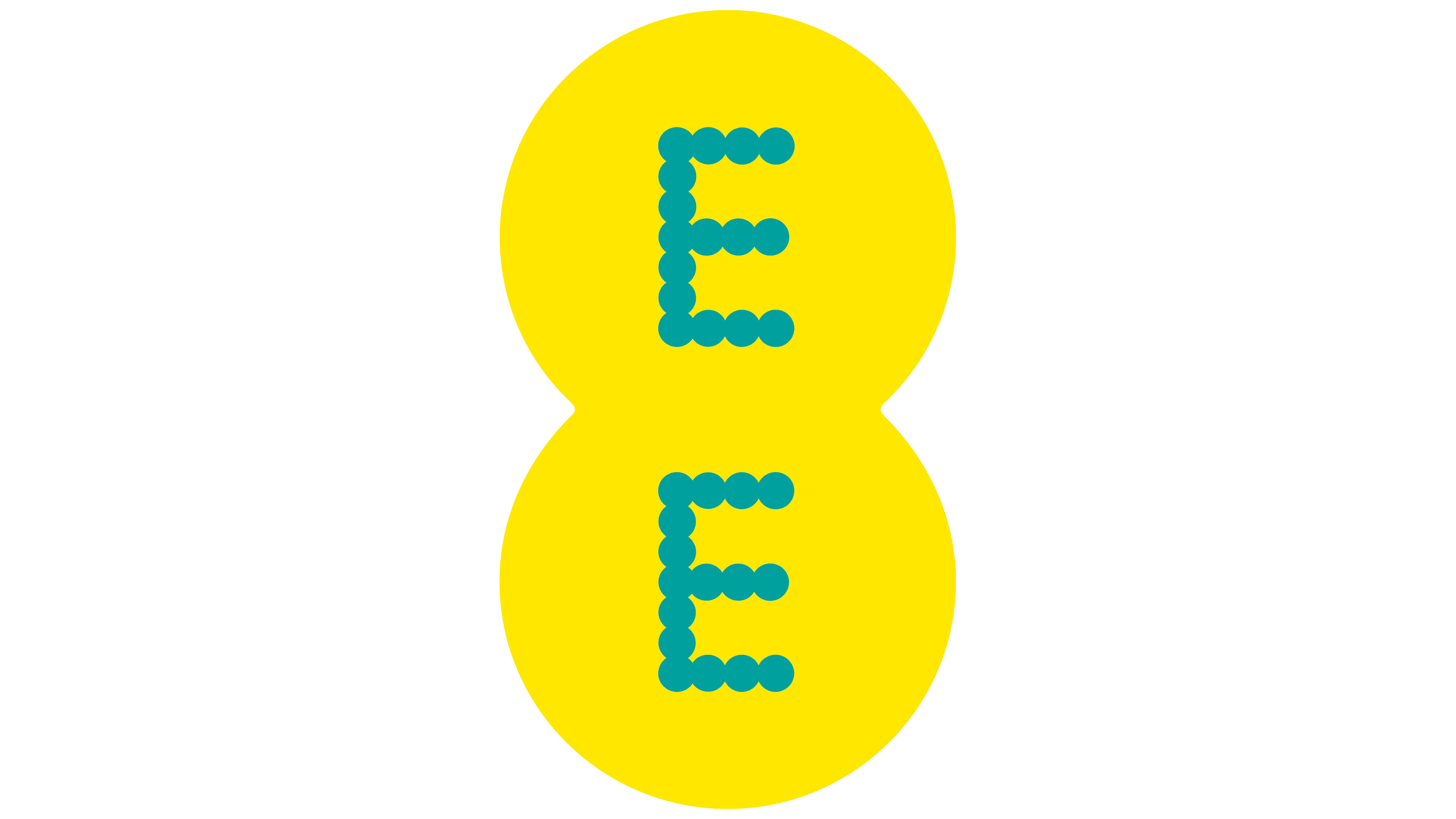 EE UK mobile network logo cutout