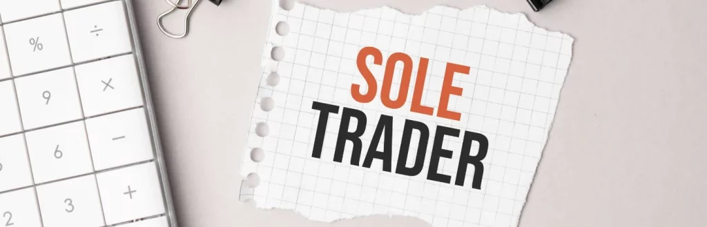 Sole trader contract with calculator for business expenses