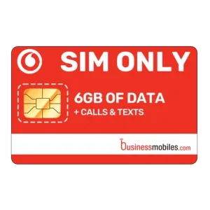 Vodafone Business SIM only 6GB