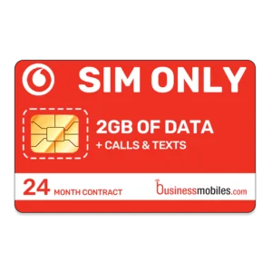 Vodafone Business SIM only 2GB 24M contract