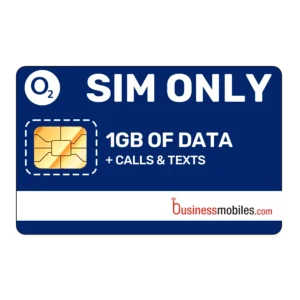 O2 Business SIM only 1gb data