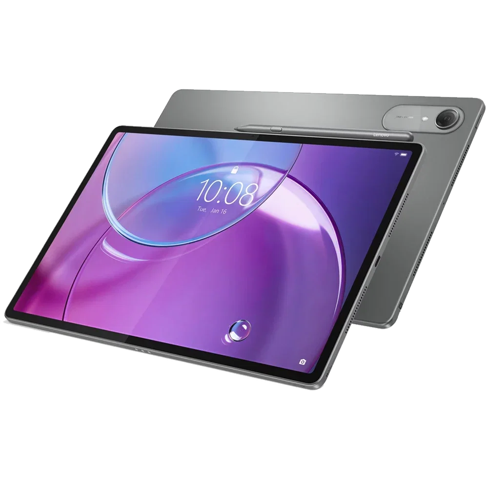 Cutout of front & rear face of Lenovo Idea Tab Gen 2showcasing screen and rear camera