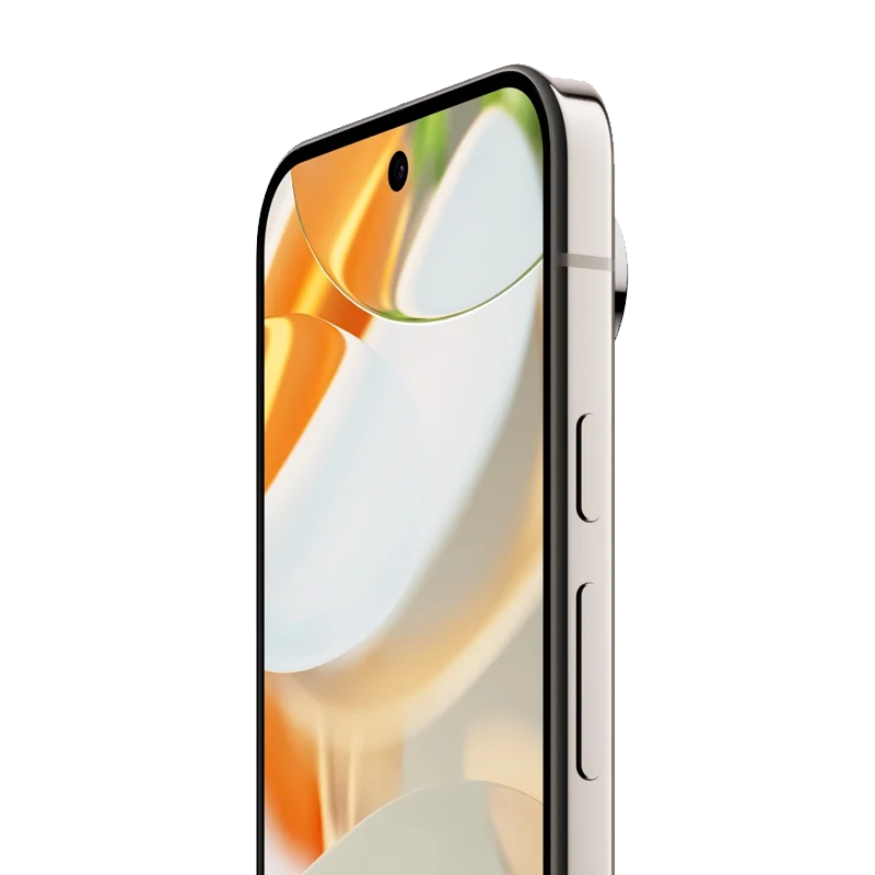 Google Pixel 9 Pro for Business Porcelain White side