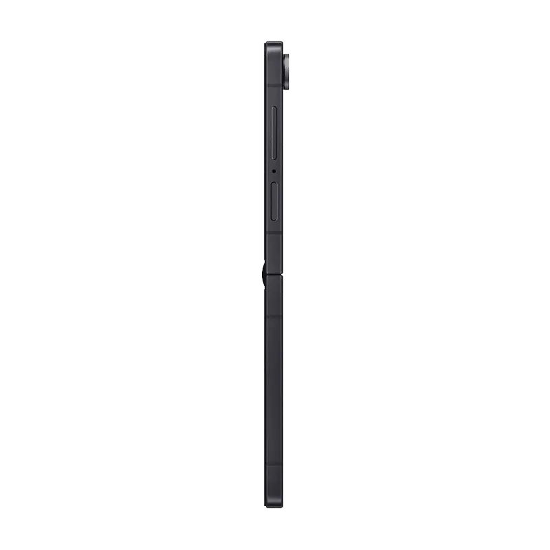 Samsung Galaxy Z Flip7 Jet Black side shot