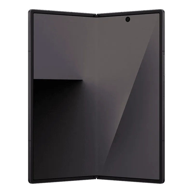 Screen of Samsung Galaxy Z Fold 7 in Jet Black