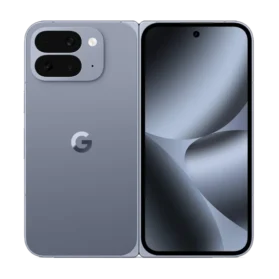 Google Pixel 10 Pro Fold front & rear side in Moonstone grey