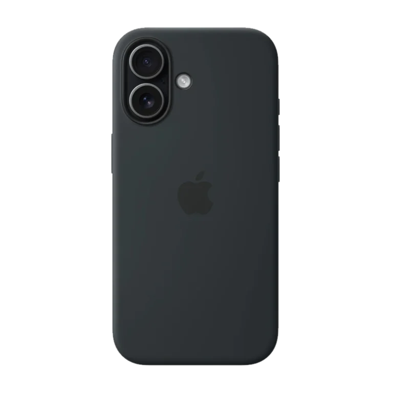 Apple iPhone 17 Silicone Case with MagSafe in Black