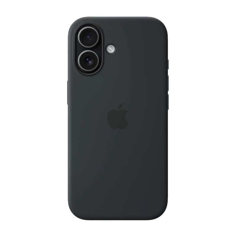 Apple iPhone 17 Silicone Case with MagSafe in Black