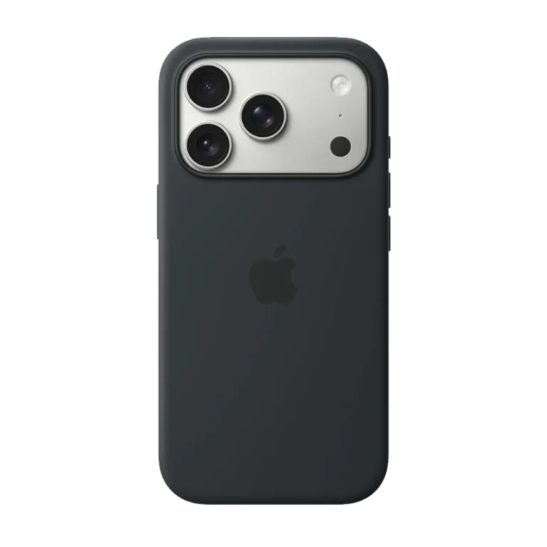 Apple iPhone 17 Pro Silicone Case with MagSafe in Black