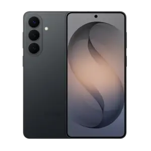 Cutout of front/rear side of Samsung Galaxy S26 / S26 Plus in Black