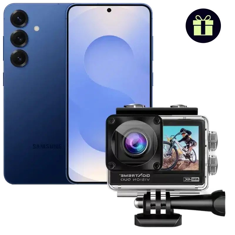 S25 + FREE GoXtreme Vision Duo 4K Ultra HD Action Camera gift