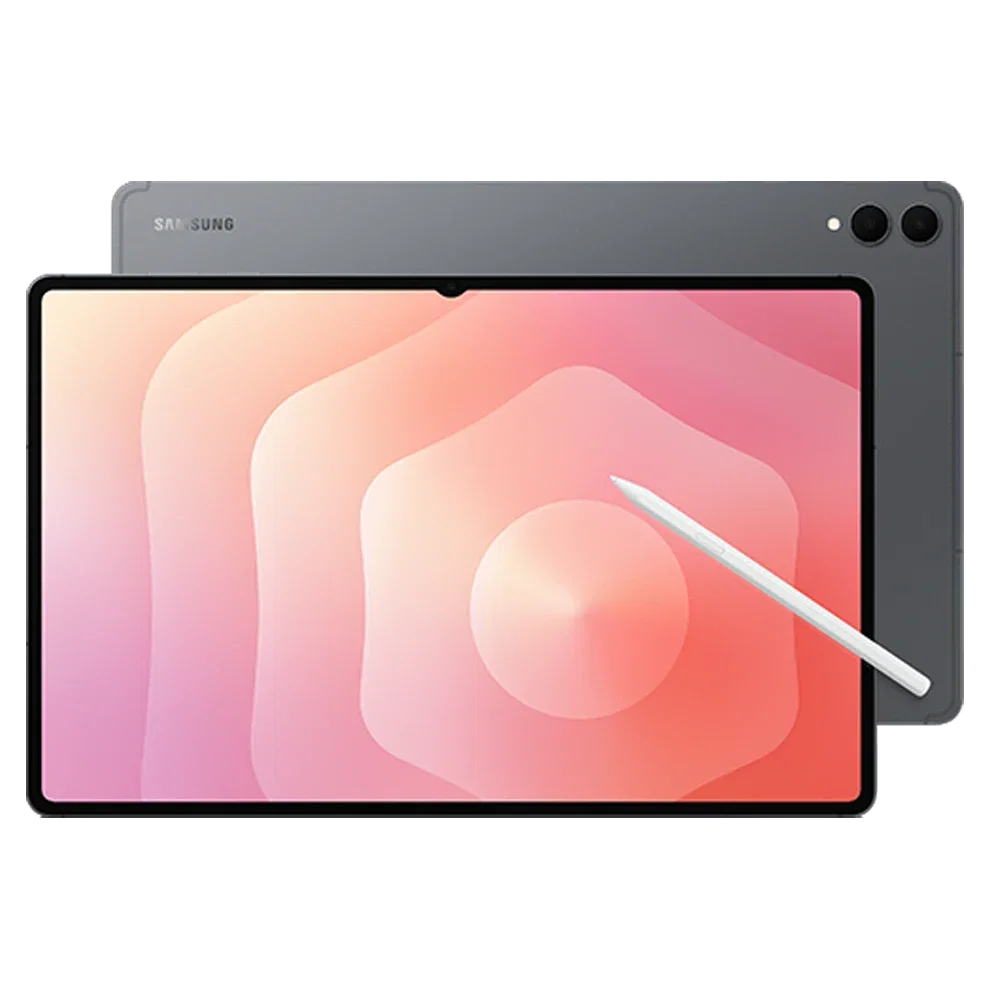 Samsung Galaxy Tab S11 Ultra in grey with S-pen stylus