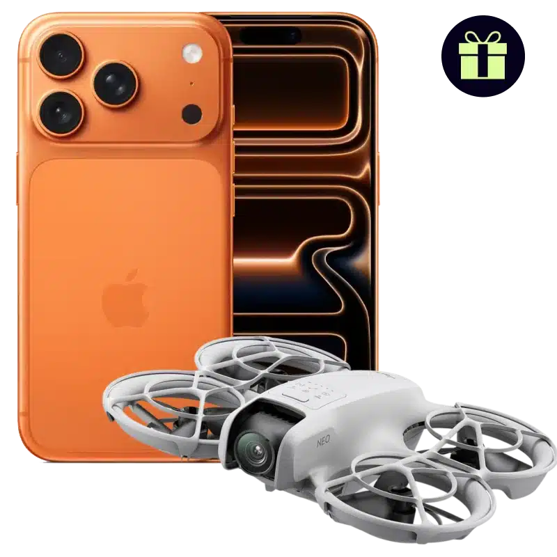 iPhone 17 Pro Max + FREE DJI Neo Drone Camera